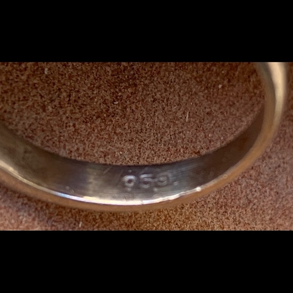 LeVian * Stunning Tanzanite & Baguette Diamond Platinum & 18k Gold Ring - Picture 14 of 14